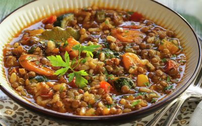 Lentejas Veganas con Verduras